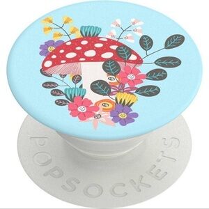 🎊🍄HP🍄🎊PopSockets PopGrip Cell Phone Grip & Stand - Shroom Blooms, NWT